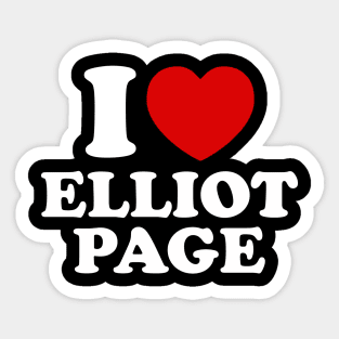 ELLIOT PAGE Sticker